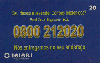 0824  RJ  03/99  Revendedor Cartes Telefnicos VE1 B1  Tir.200.000 ABNC 20C