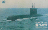 37589  TB  12/95  Marinha do Brasil - Submarino TUPI Interp. 20C ( 01 - 12/95 ) C/N * V