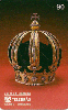 37727  TB  03/96  Museu Imperial - Coroa D. Pedro II Interp. 90C ( 02 - 04/96 ) C/N