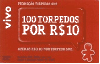 82474  01/13  Promoo - 100 torpedos por R$ 10  TRUST  10  (Lote 17)