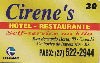73501  ES 01/00 Hotel - Restaurante Cirene's Tir. 5.000 CSM 30C ( CHEIO )