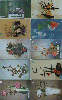29766B  DF  IKEBANA ( 10 Cartões ) 30C