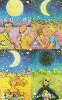 09064  RO  11/04  Fases da Lua ( 4 cartões ) Tir. 806.250 ICE 20C