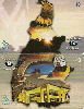 11132  TO  10/02  Tocantins é 14 ( 2 cartões ) Tir. 75.000 ICE 40C ( Puzzle )