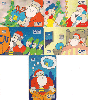 21181  CRT  12/98  Série Natal 98 ( 5 Cartões ) Tir. 200.000 CSM 20C