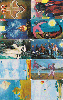 09089  RO  Série Folclore ( 10 cartões ) 30C