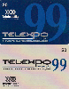 29752  DF  03/99  Telexpo 99 ( 2 Cartões ) Tir. 10.000 ICE 20C
