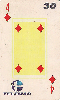 01384  MG  06/99  Baralho Branco  B04  Tir. 5.000 Interp. 30C