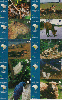 31495A  BT  01/01 Animais Daqui (10 cartões) Tir. 3.000 ICE 30C ( COM CARIMBO)