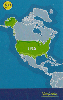 2134  SP 10/04  Países das Américas (36/40) Tir. 50.000 Int. 50C