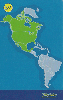 2136  SP 10/04 Países das Américas (38/40) Tir. 200.000 Int. 50C