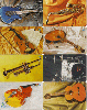 02763  PR  Instrumentos Musicais ( 8 cartões ) Tir. 250.000 Interp. 40C