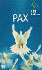 19865  CRT  11/00  Uma Mensagem de Paz ( Pomba ) Tir. 300.000 Interp. 30C