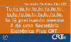 19694  CRT  11/99  Secretária Eletrônica Plus CRT  ( Laranja )  Tir. 300.000 CMB 30C