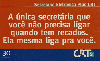19696  CRT  11/99  Secretária Eletrônica Plus CRT  ( Vermelho ) Tir. 300.000 CMB 30C