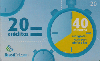 29429  DF  12/05  Cartão 40 Minutos Tir. 2.308.000 Interp. 20C