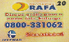 01332  MG  05/99  Drogarias RAFÁ  Tir. 10.000 Interp. 20C