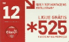 84229  NOV/11	QUER TER VANTAGENS EXCLUSIVAS? LIGUE GRÁTIS * 525	ABN	12