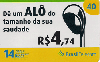 11106  TO  10/07  Cartão Alô Saudade - 40C  Tir. 603.000 Interp. 40C