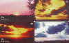 15194  GO   01/04  Pôr do Sol ( 4 cartões ) Tir. 60.000 ICE 40C