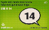 15101A  GO 09/06 Cartão Incentivo ao 14 ( 01/02 ) Tir. 1.000.750 ICE 40C