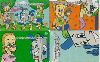 21220  CRT  10/02 Turma da Niquita ( 4 cartões ) Tir. 100.000 Interp. 40C