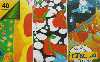 27079  CTBC  02/08  Arte nos Orelhões ( 62/90 ) Tir. 35.000 ICE 40C