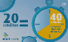 29441  DF  01/06  Cartão 40 Minutos Tir. 2.137.000 ICE 20C