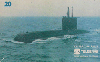 37589  TB  12/95  Marinha do Brasil - Submarino TUPI Interp. 20C ( 01 - 12/95 ) C/Nº * V