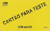 22401  Cartão para Teste  ICE  100C  ( Verso Cinza )