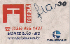 00748  MG  07/99  Fofolã fia  Tir. 5.000 Interp. 30C