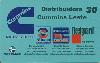 01183  MG  04/00  Distribuidora Cummins Leste  Tir.50.000 Interp. 30C  ( Carimbo BA )