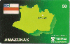 37516  TB  10/95  Estados Brasileiros - Amazonas Interp. 50C ( 04 - 10/95 ) C/Nº * V