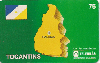 37561  TB  11/95  Estados Brasileiros - Tocantins Interp. 75C ( 02 -11/95 ) C/ Nº * H