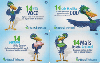 21235A  RS  04/04  Ligue Ligue 14 Planos DDD ( 4 Cartões ) Tir. 462.500 Interp. 40C