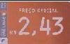 48410  08/09 Preço Oficial R$ 2,43 ( 12494 ) Tir. 393.000  ICE 20C P000062055