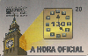01529  PR  01/98  A hora certa oficial  HOF B1  Tir. 400.000   20C