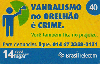 11836  MS  10/07  Cartão Vandalismo  Tir. 100.000 ICE 40C