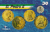 12534  RBA  08/00  Moedas Históricas ( 07/10 ) Tir. 90.000 ABNC 30C ( Carimbo AL )
