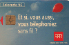 90379 Cartão importado (FRANÇA)