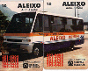 1753A  RJ  10/97  Auto Escola ALEIXO ( 2 cartões ) Tir. 10.000 ABNC 20C ( CHEIOS )