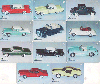 02803A  PR/GO  02/04  Miniaturas ( 11 Cartões ) Tir. 30.000 Interp / ICE 40C