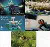 21214  CRT  Série Aventura ( 5 cartões ) Tir. 150.000 Interp. 30C