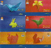 4494  SP  09/04  Origami  ( 6 Cartões ) Interp. 20C